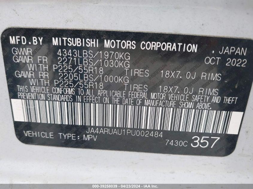 MITSUBISHI OUTLANDER SPORT 2.0 ES AWC/2.0 LE AWC/2.0 RALLIART AWC/2.0 S AWC/2.0 SE 2023