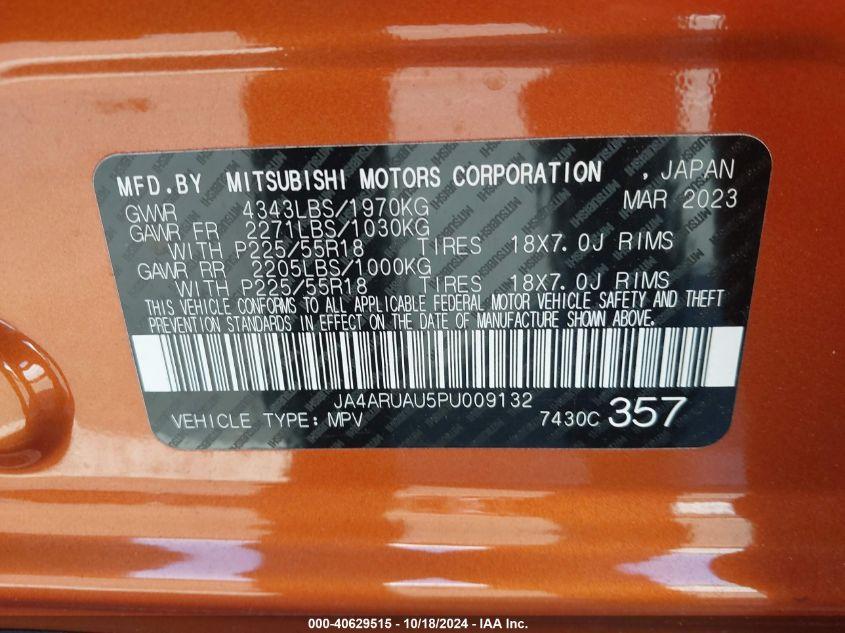 MITSUBISHI OUTLANDER SPORT 2.0 ES AWC/2.0 LE AWC/2.0 RALLIART AWC/2.0 S AWC/2.0 SE AWC 2023