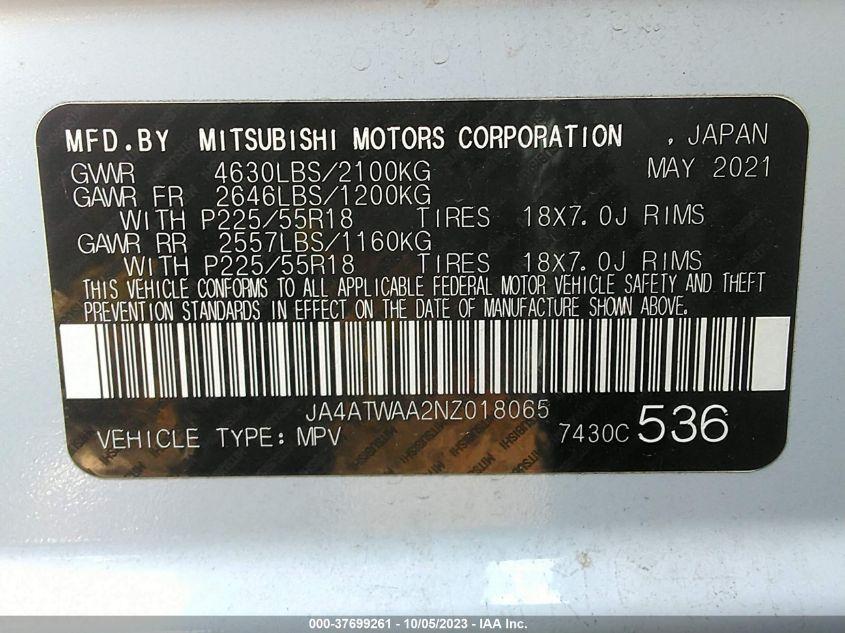 MITSUBISHI ECLIPSE CROSS SE/SEL 2022