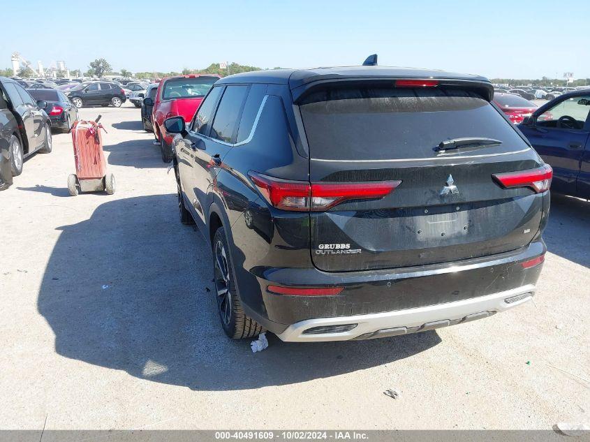 MITSUBISHI OUTLANDER BLACK EDITION 2WD/SE 2.5 2WD/SE LAUNCH EDITION 2WD 2022