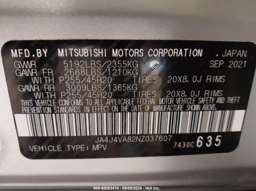 MITSUBISHI OUTLANDER SEL 2.5 S-AWC 2022