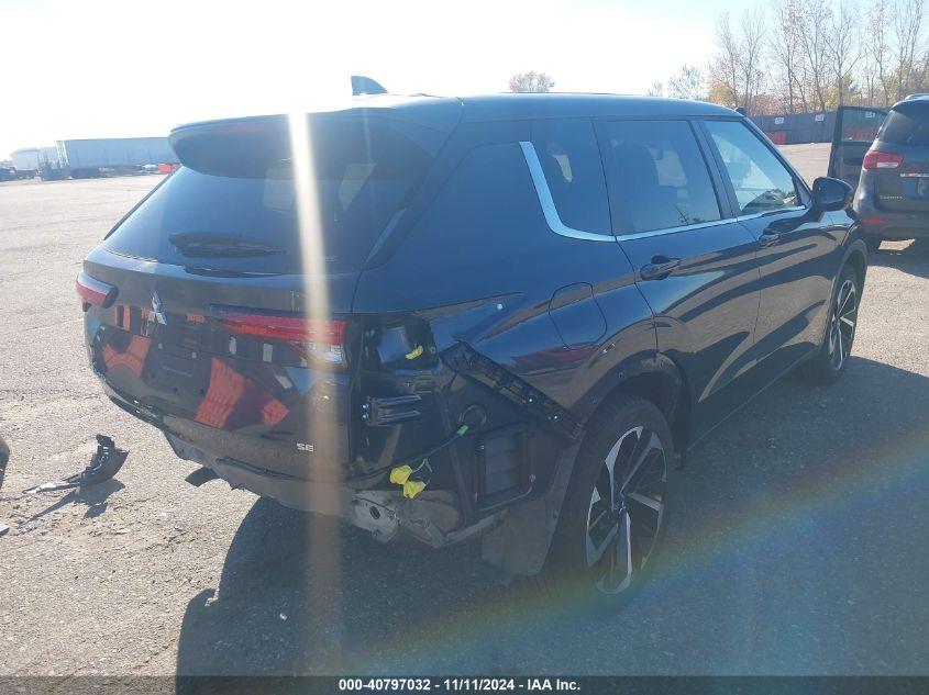 MITSUBISHI OUTLANDER SE 2.5 /SE BLACK EDITION /SE BLACK EDITION W/PANO ROOF /SE RALLIART 2024