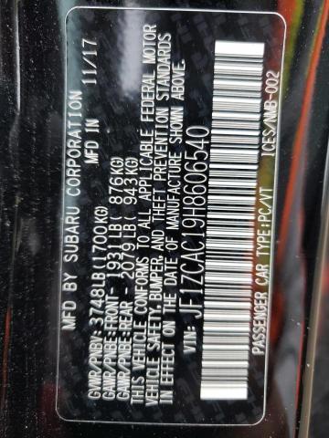 SUBARU BRZ 2.0 LI 2017