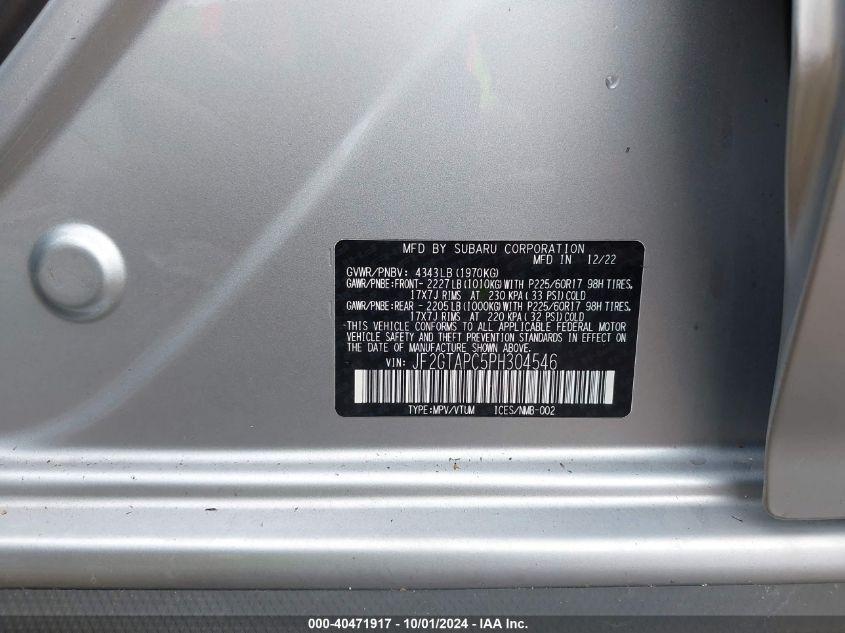 SUBARU CROSSTREK PREMIUM 2023