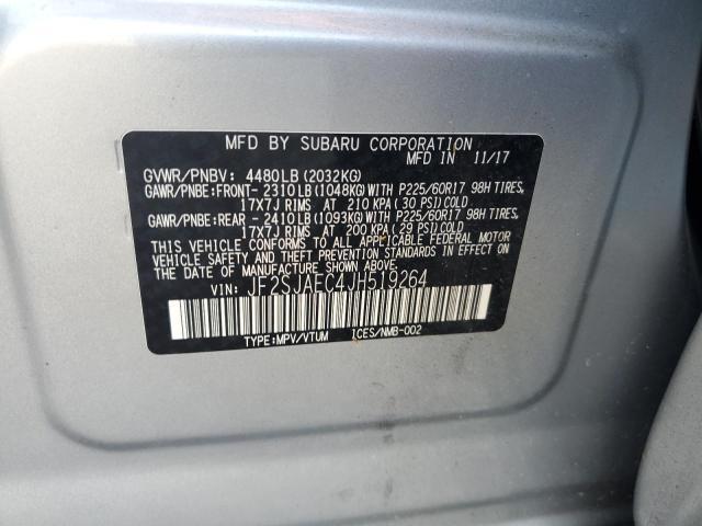 SUBARU FORESTER 2 2018