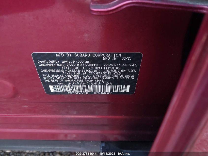 SUBARU FORESTER PREMIUM 2021