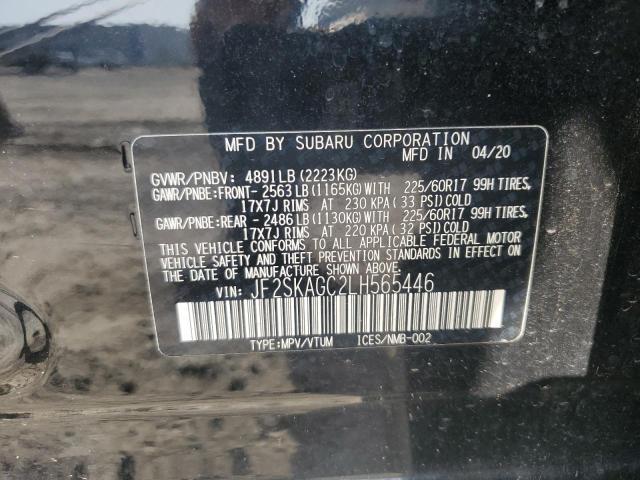 SUBARU FORESTER P 2020