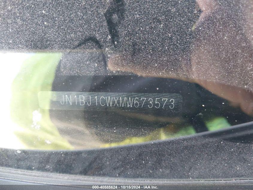 NISSAN ROGUE SPORT SL AWD XTRONIC CVT 2021