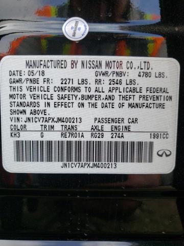 INFINITI Q50 PURE  2018