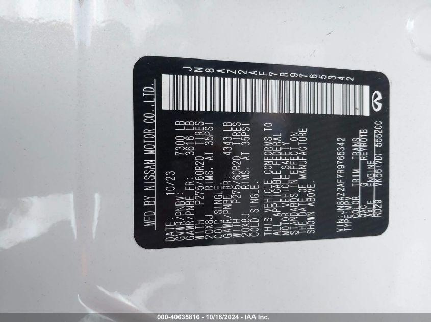 INFINITI QX80 LUXE 2024