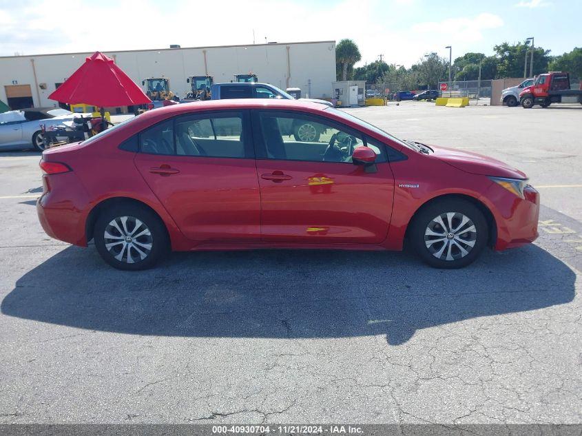 TOYOTA COROLLA HYBRID LE 2021