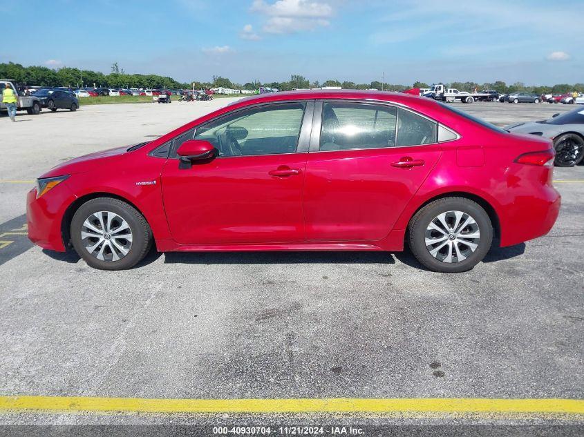 TOYOTA COROLLA HYBRID LE 2021