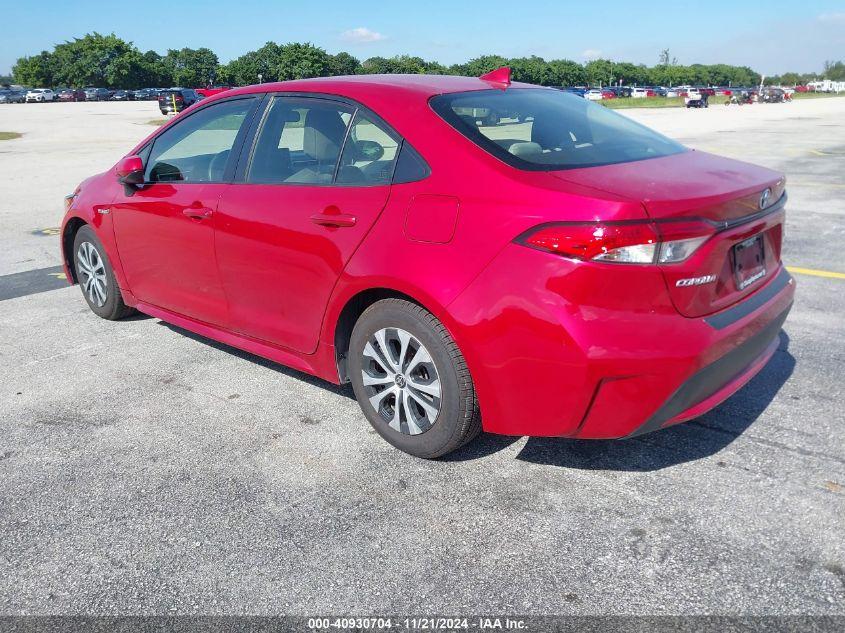 TOYOTA COROLLA HYBRID LE 2021