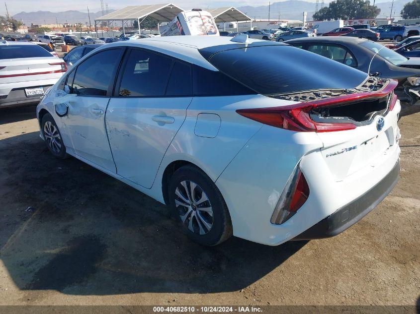 TOYOTA PRIUS PRIME LE 2021