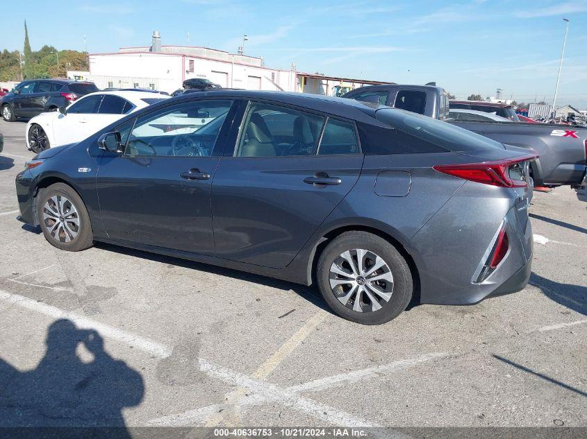 TOYOTA PRIUS PRIME XLE 2020