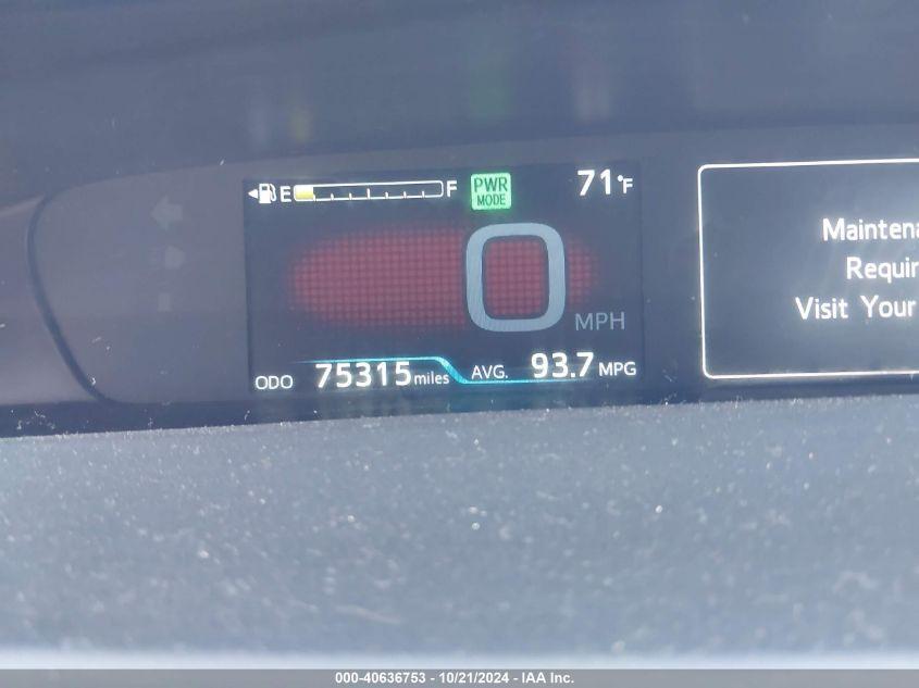 TOYOTA PRIUS PRIME XLE 2020