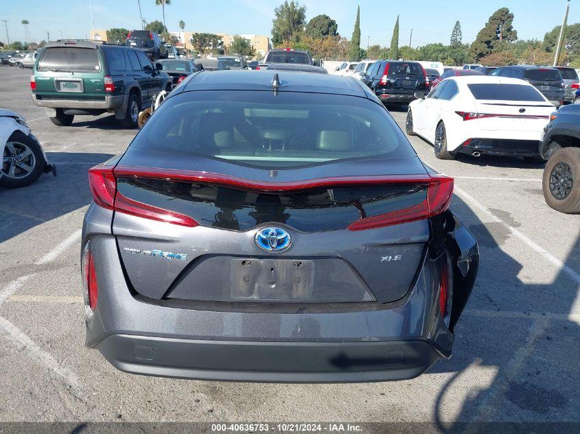 TOYOTA PRIUS PRIME XLE 2020