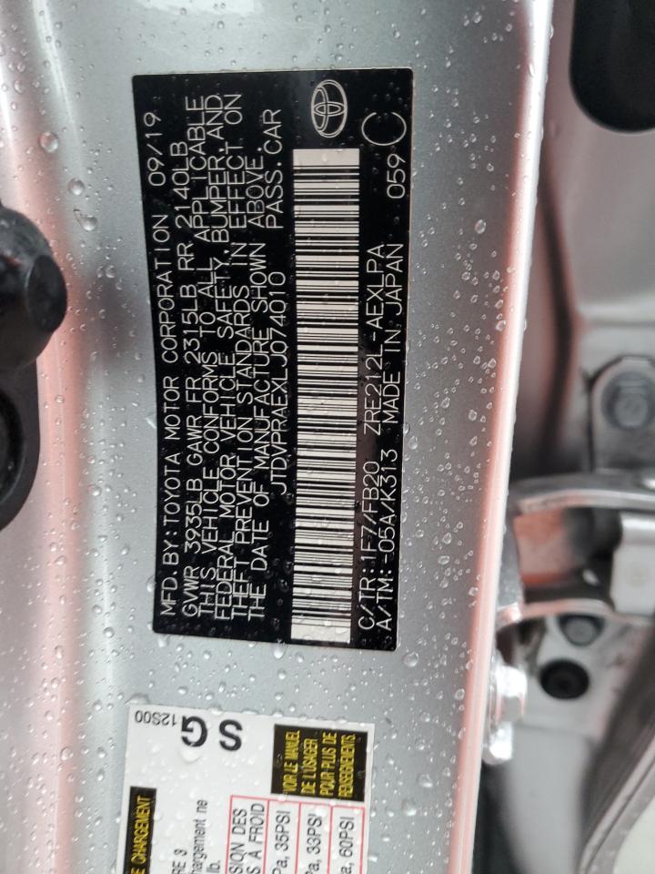 TOYOTA COROLLA LE LE 2020