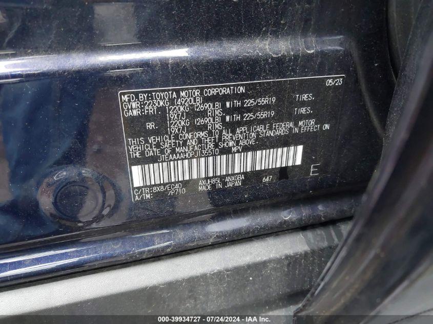 TOYOTA VENZA XLE 2023