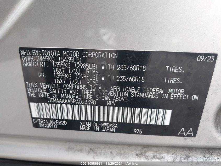 TOYOTA BZ4X XLE 2023