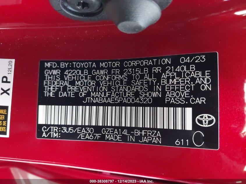 TOYOTA GR COROLLA CIRCUIT EDITION 2023