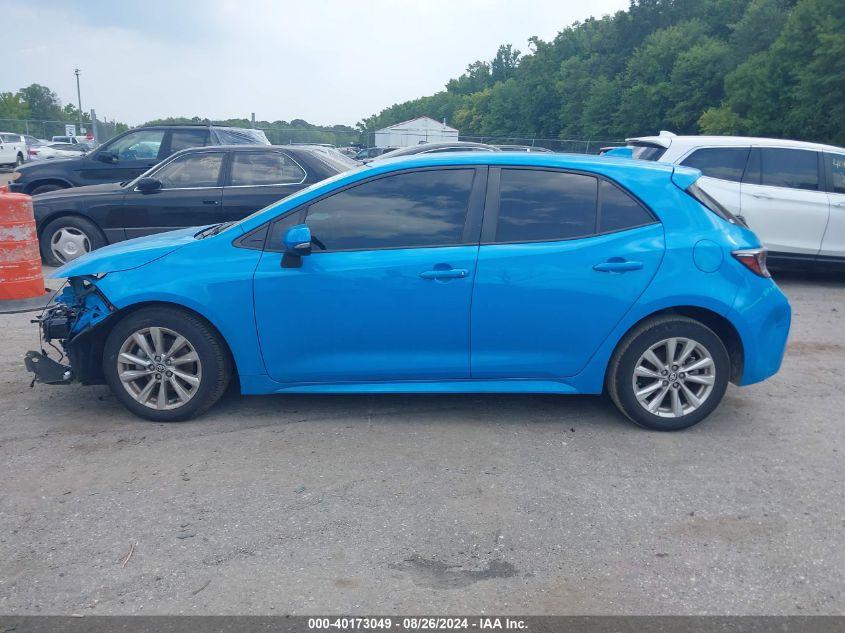 TOYOTA COROLLA XSE 2022