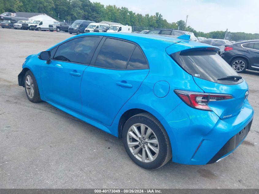 TOYOTA COROLLA XSE 2022