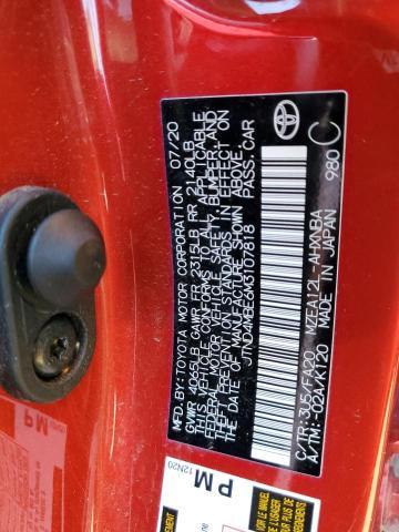 TOYOTA COROLLA SE 2021