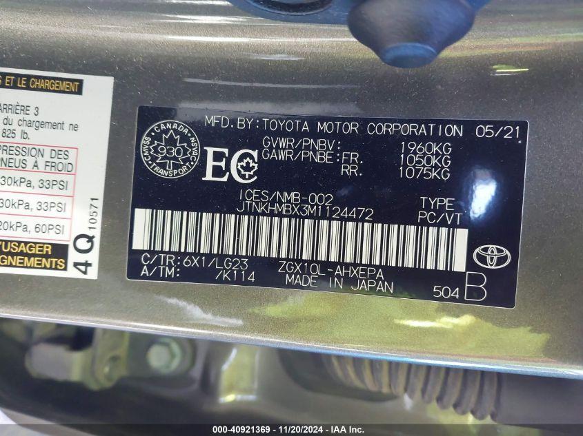 TOYOTA C-HR LIMITED 2021