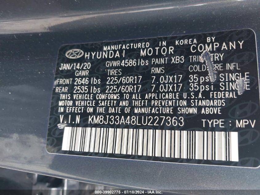 HYUNDAI TUCSON VALUE 2020