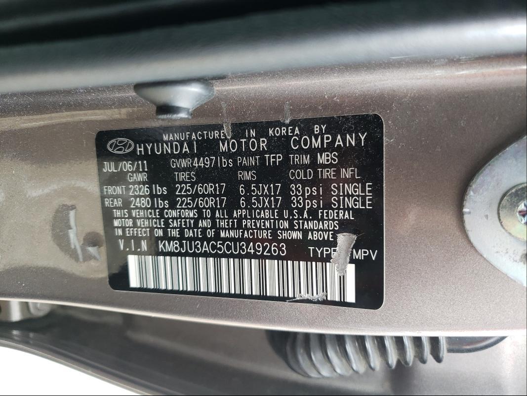 HYUNDAI TUCSON GLS 2012