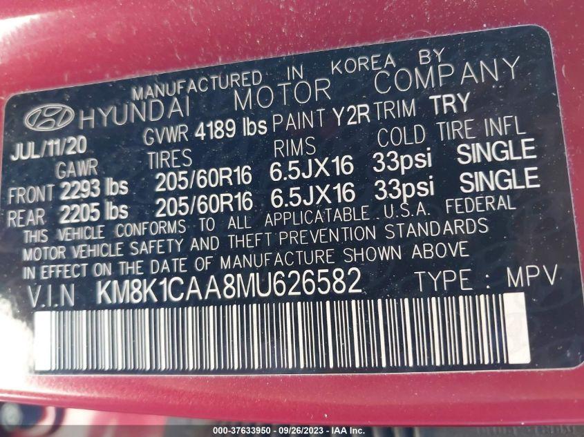 HYUNDAI KONA SE 2021