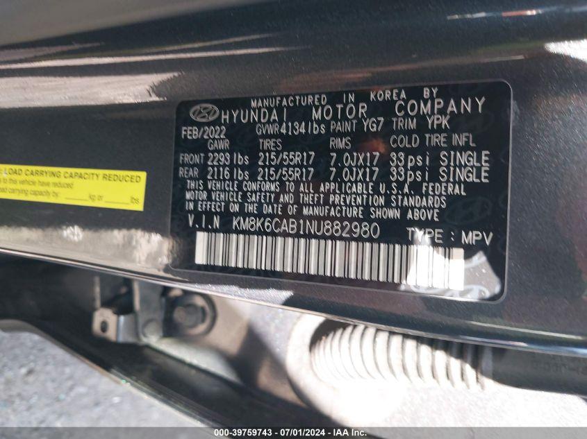 HYUNDAI KONA SEL 2022