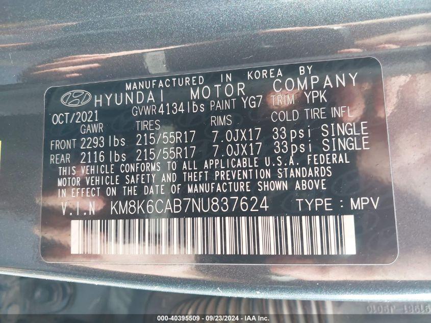 HYUNDAI KONA SEL 2022