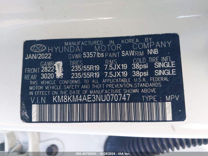 HYUNDAI IONIQ 5 SE 2022