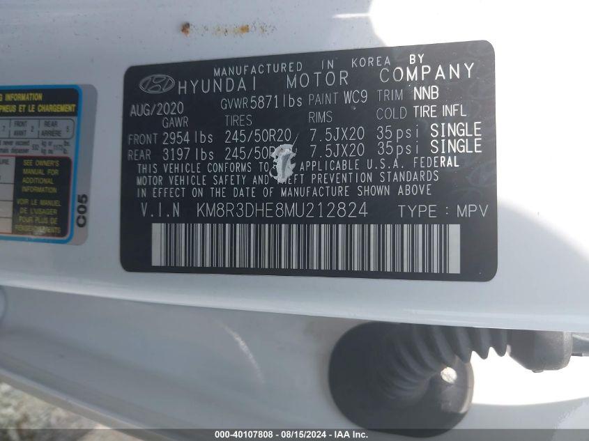 HYUNDAI PALISADE SEL 2021