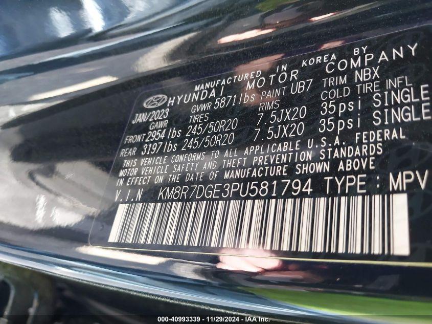 HYUNDAI PALISADE CALLIGRAPHY 2023