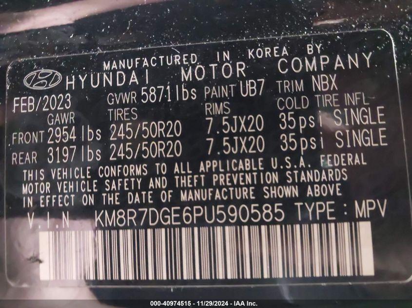 HYUNDAI PALISADE CALLIGRAPHY 2023