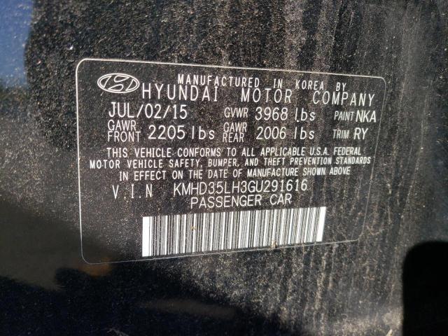 HYUNDAI ELANTRA GT 2016