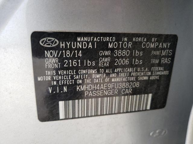 HYUNDAI ELANTRA SE 2015