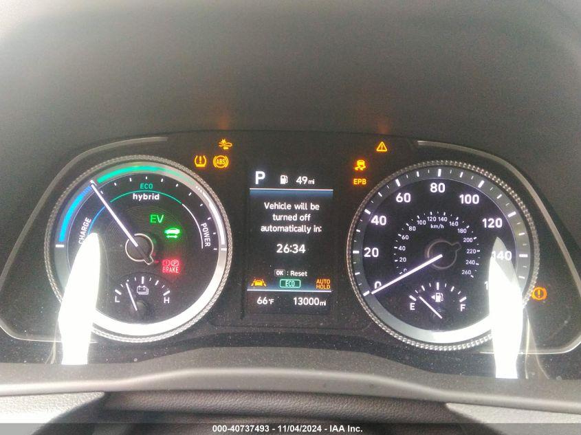 HYUNDAI SONATA HYBRID BLUE 2023