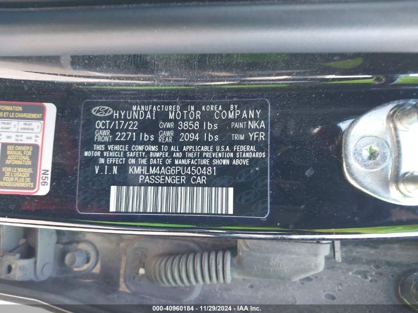 HYUNDAI ELANTRA SEL 2023