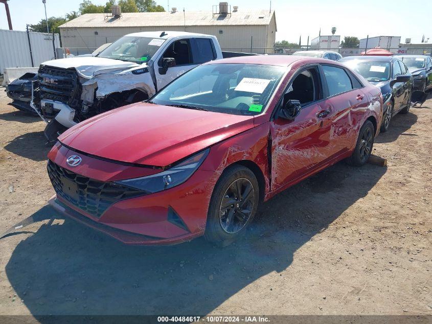 HYUNDAI ELANTRA HYBRID BLUE 2023