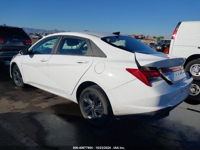 HYUNDAI ELANTRA HYBRID BLUE 2023