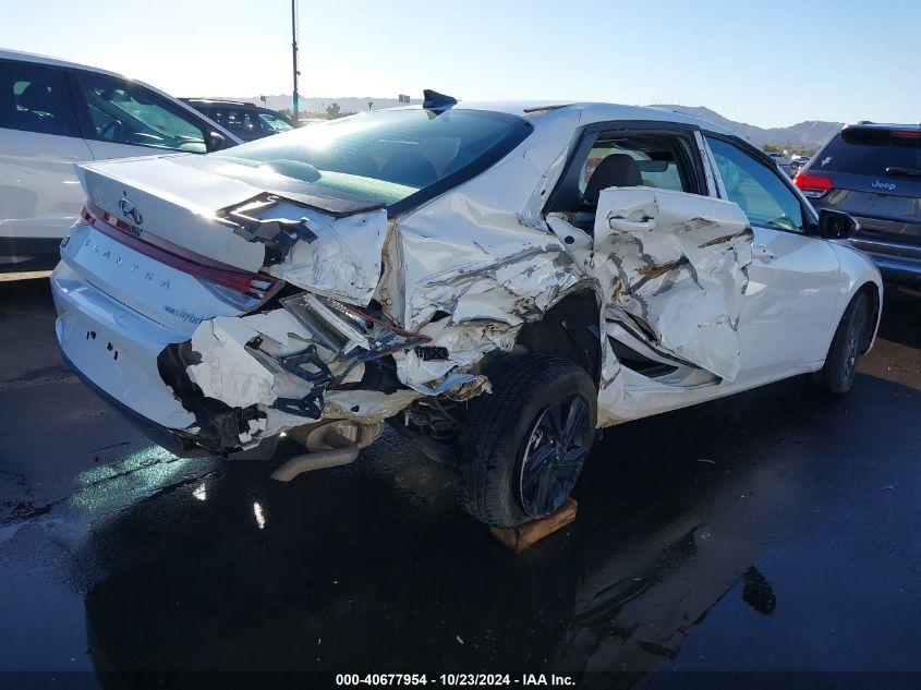 HYUNDAI ELANTRA HYBRID BLUE 2023