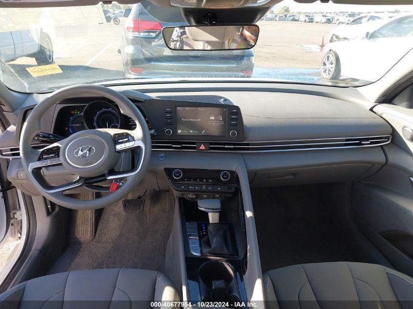 HYUNDAI ELANTRA HYBRID BLUE 2023