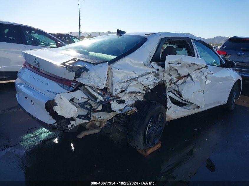 HYUNDAI ELANTRA HYBRID BLUE 2023