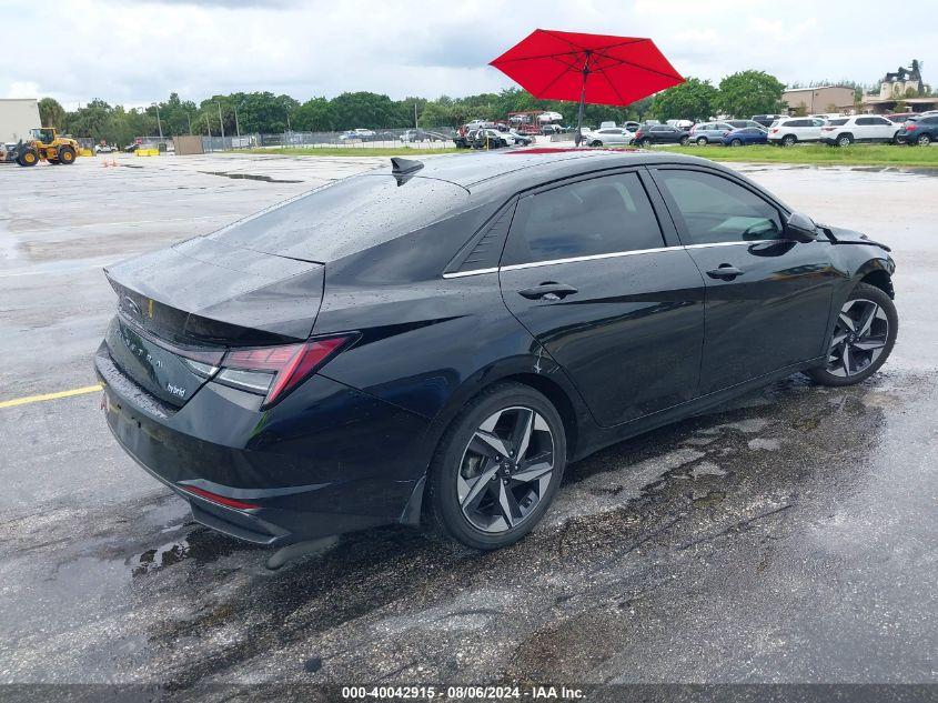 HYUNDAI ELANTRA HYBRID LIMITED 2022