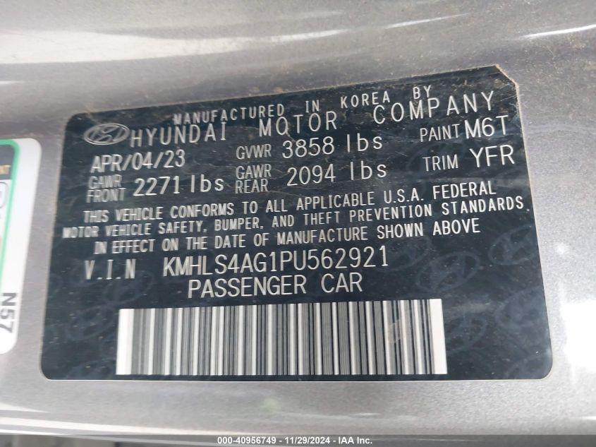 HYUNDAI ELANTRA SEL 2023