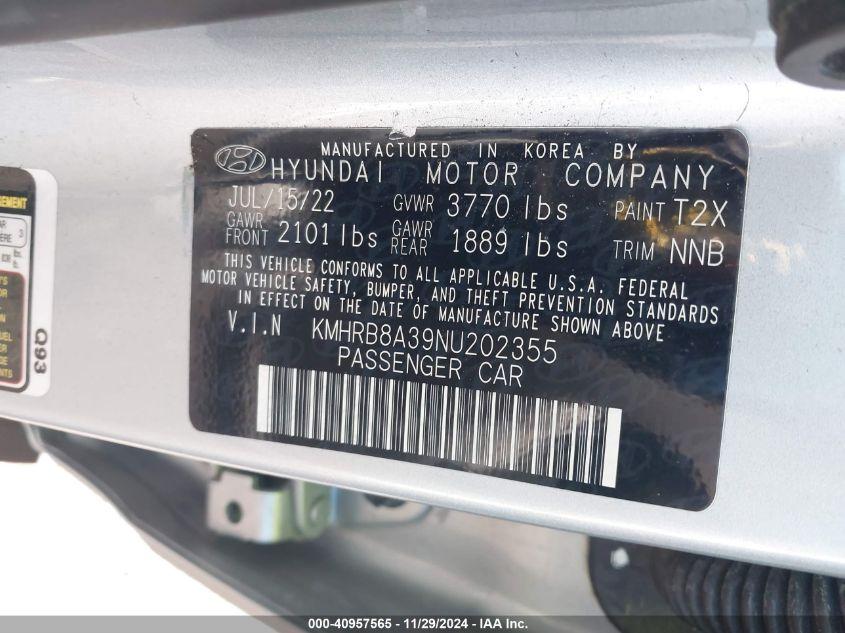 HYUNDAI VENUE SE 2022